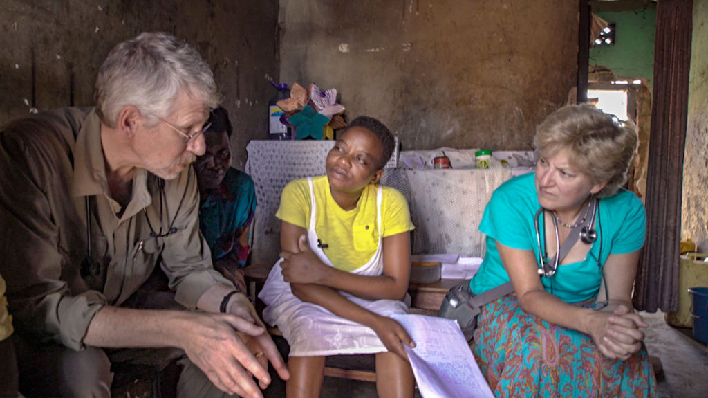 Randi, Howard and Prossy discuss a patient