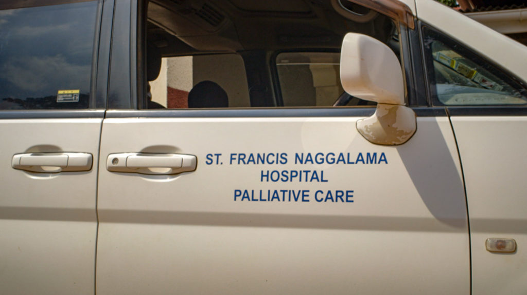 The Palliative Care team outreach van